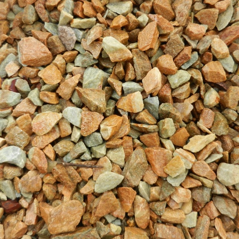  Щебень крошка желтый (ЗЛАТОЛИТ) фр. 10-20 мм.  купить  в Ростове златолит бежевый, золотистый, желтый каменная декоративная крошка щебня златолита 8 000 руб/т   фото 