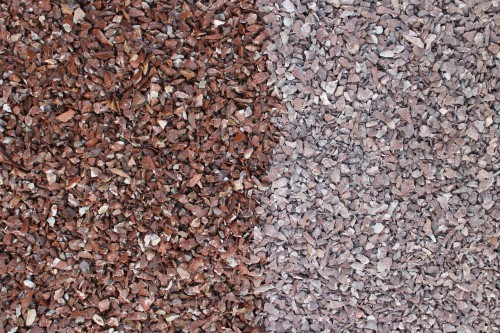  Мраморная крошка (щебень крошка розовый) фр. 5-10 мм.  купить  в Ростове мрамор розовый, красный щебень колотый ландшафтный декоративный  7700 руб/т   фото 