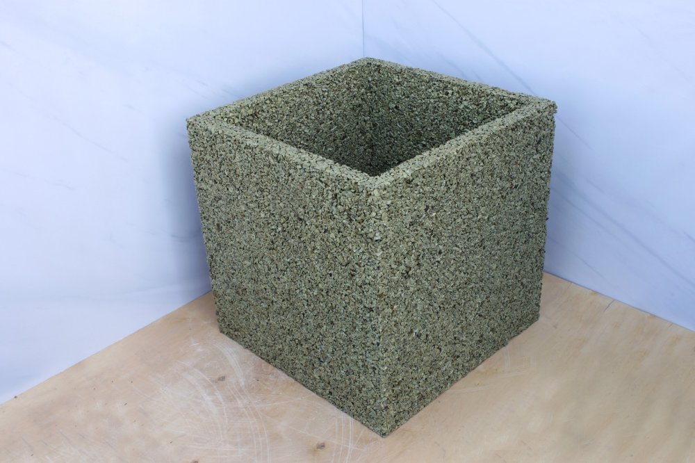 Ландшафтный вазон Куб  купить  c доставкой в Ростове 