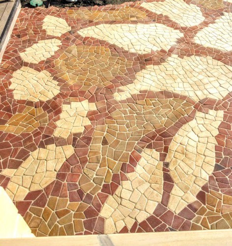  Песчаник брусчатка (Готика) art PSK-L-01  купить в Ростове    2600 руб/кв.м    фото 