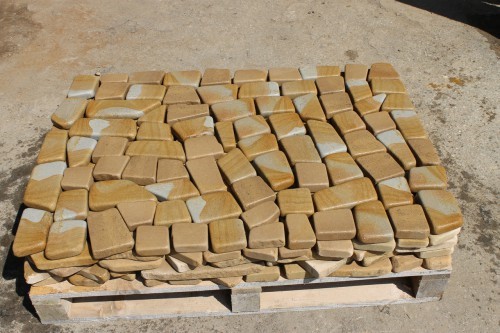  Песчаник брусчатка (Готика) art PSG-L-01  купить в Ростове    2300 руб/кв.м   фото 