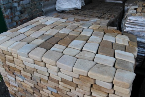  Песчаник брусчатка (Готика) art PSG-L-01  купить в Ростове    2300 руб/кв.м   фото 